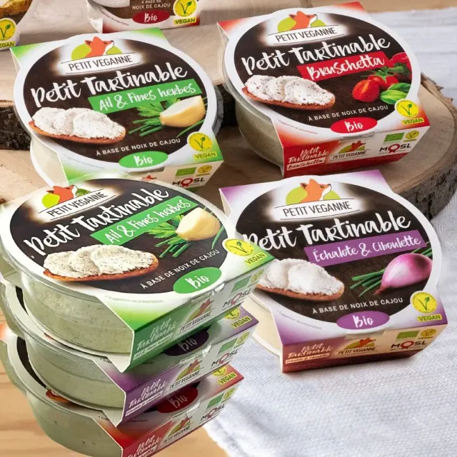 Petit Véganne Tartinables Sextuor assortiment tartinables bio
