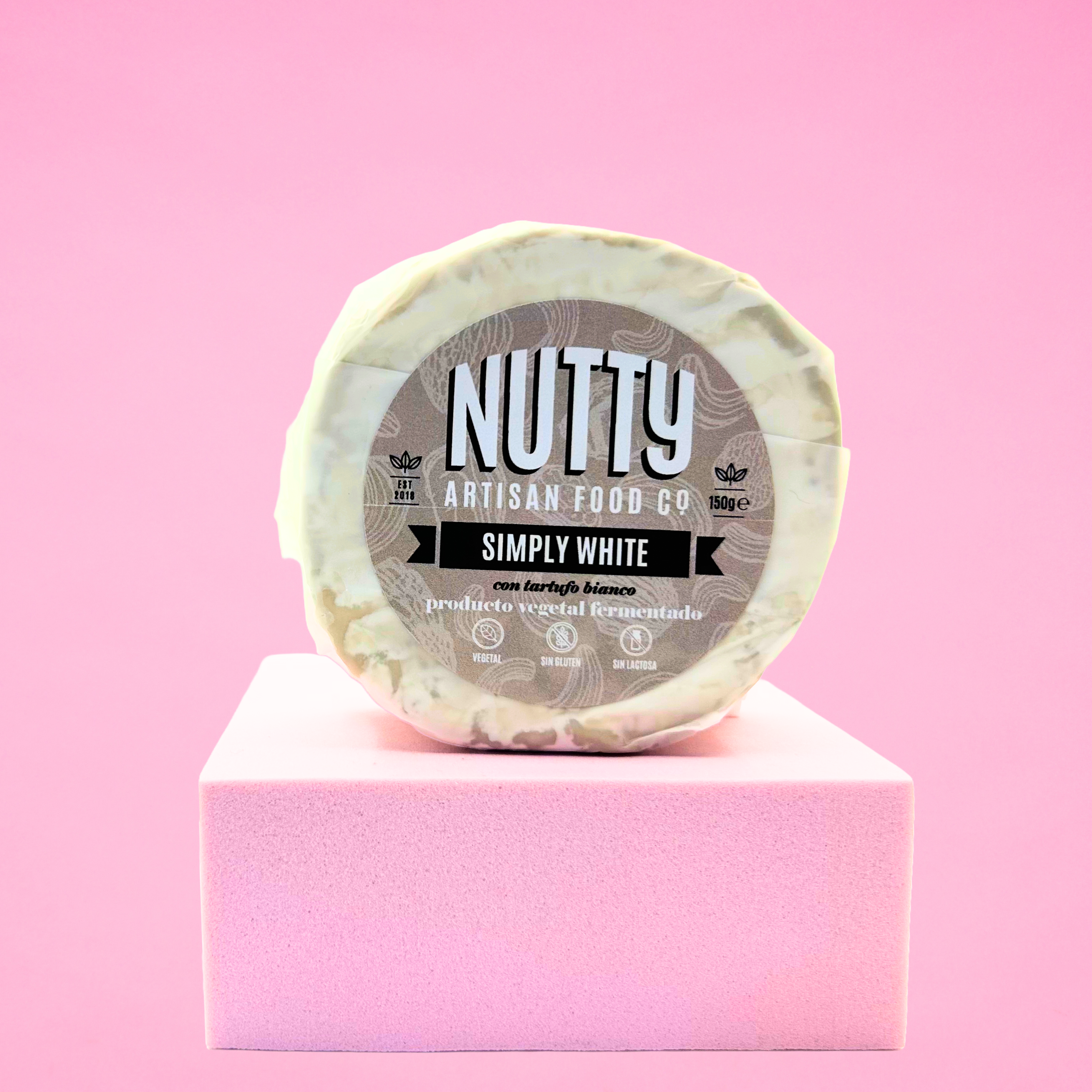 Nutty Artisan Food Los Simply White Tartufo fromage truffe 150g
