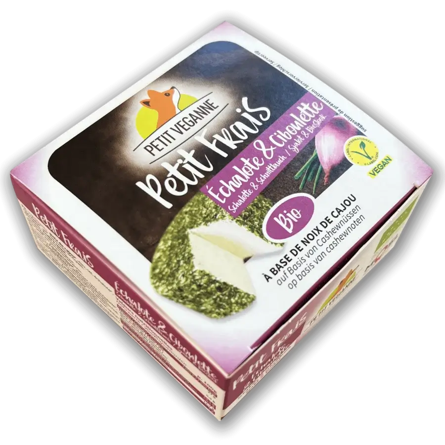 Petit Véganne Nos Petits Frais Échalote fromage frais 130g BIO