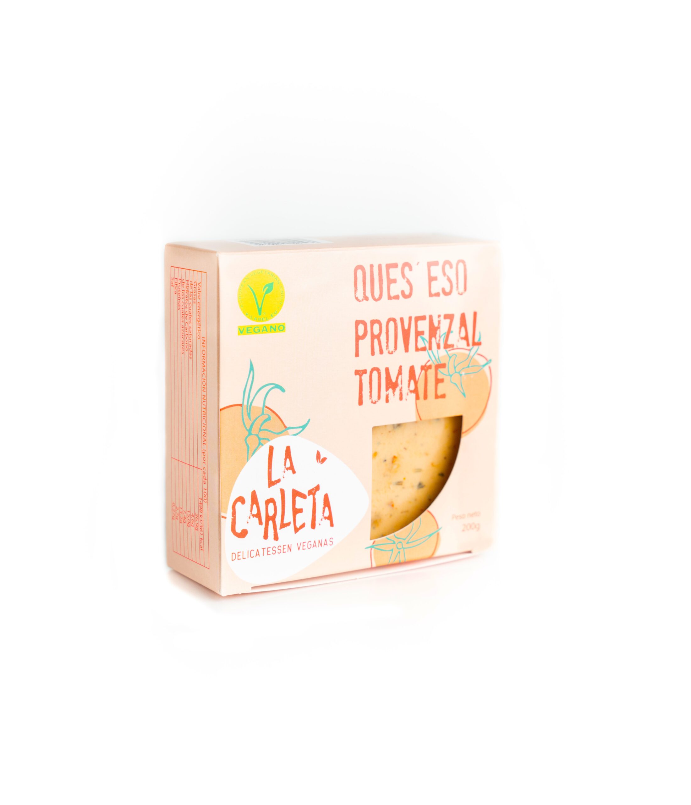 La Carleta Ques’eso Provenzal fromage végétal 170g tomate