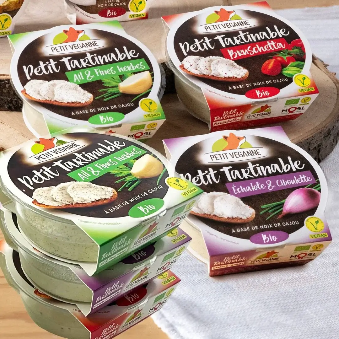 Petit Véganne Tartinables Sextuor assortiment tartinables bio