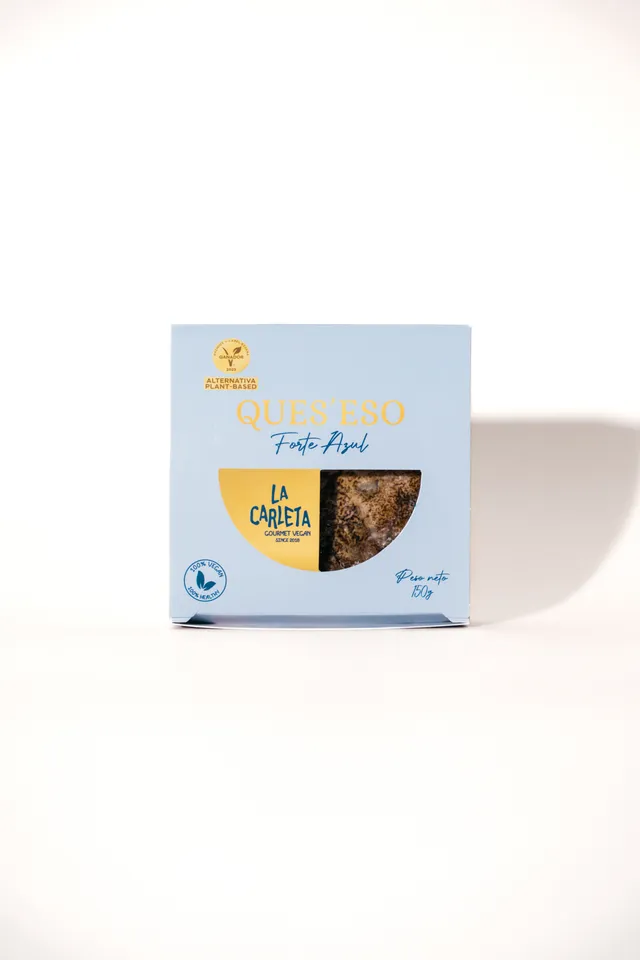 La Carleta Ques'eso Forte Azul fromage vegan bleu 150g sans lactose