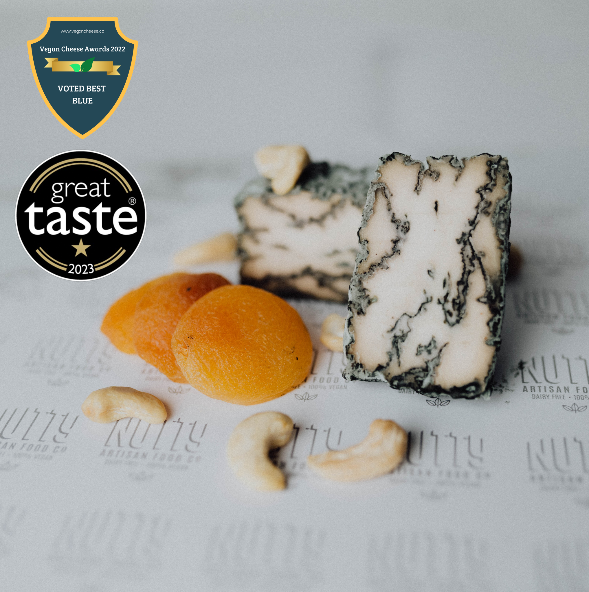 Nutty Artisan Food Los Simply Blue fromage bleu végétal 130g