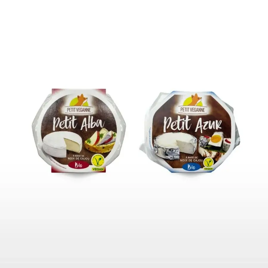 Petit Véganne Nos Affinés Duo Alba & Azur fromage végétal