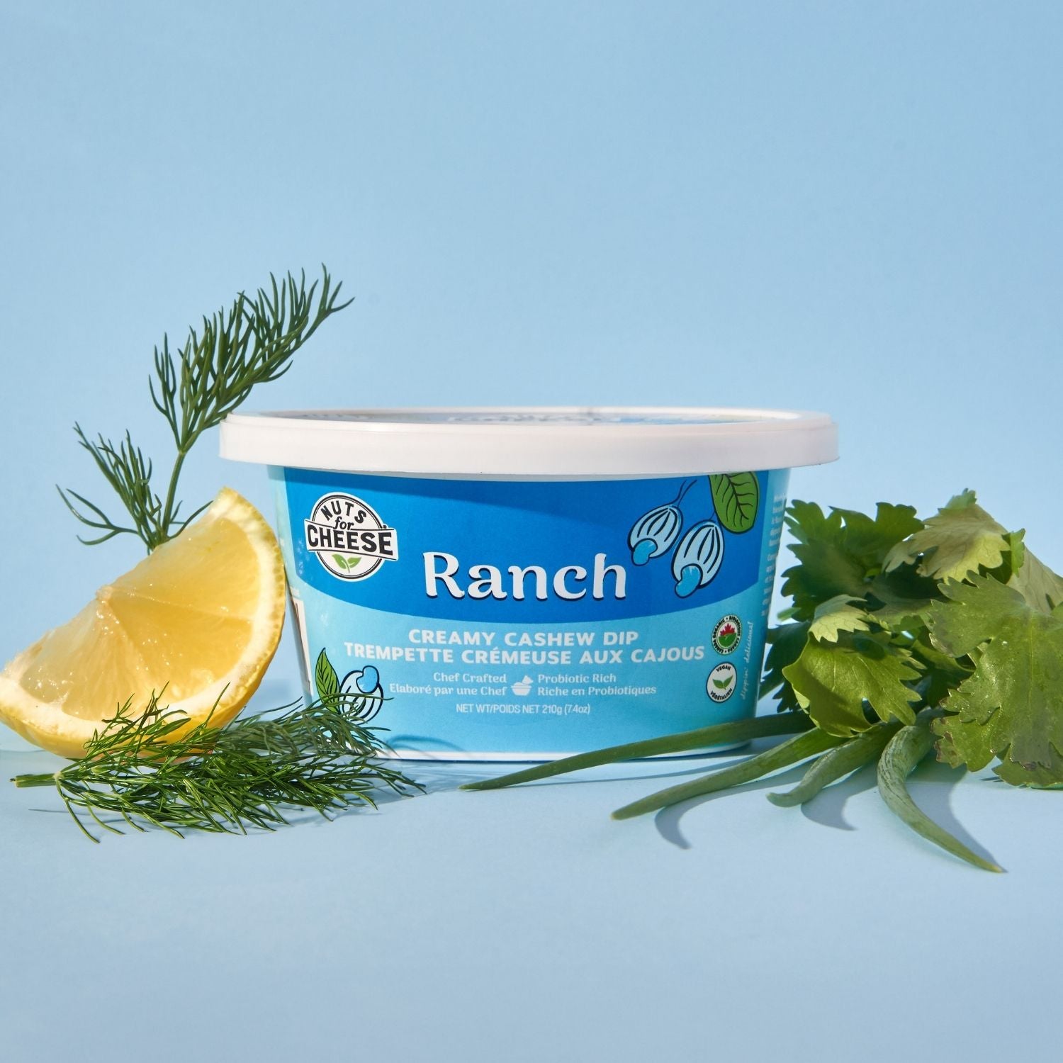 Nuts For Dips Ranch dip cajou herbes ail