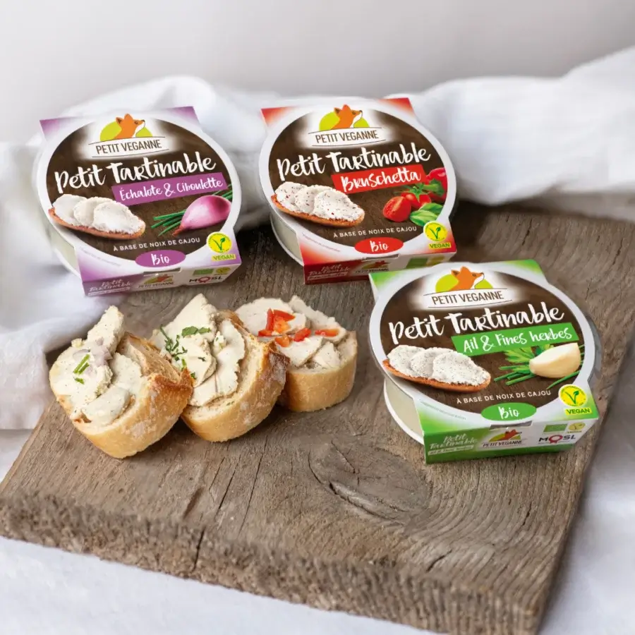 Petit Véganne Nos Petits Tartinables Ail Herbes tartinable 100g
