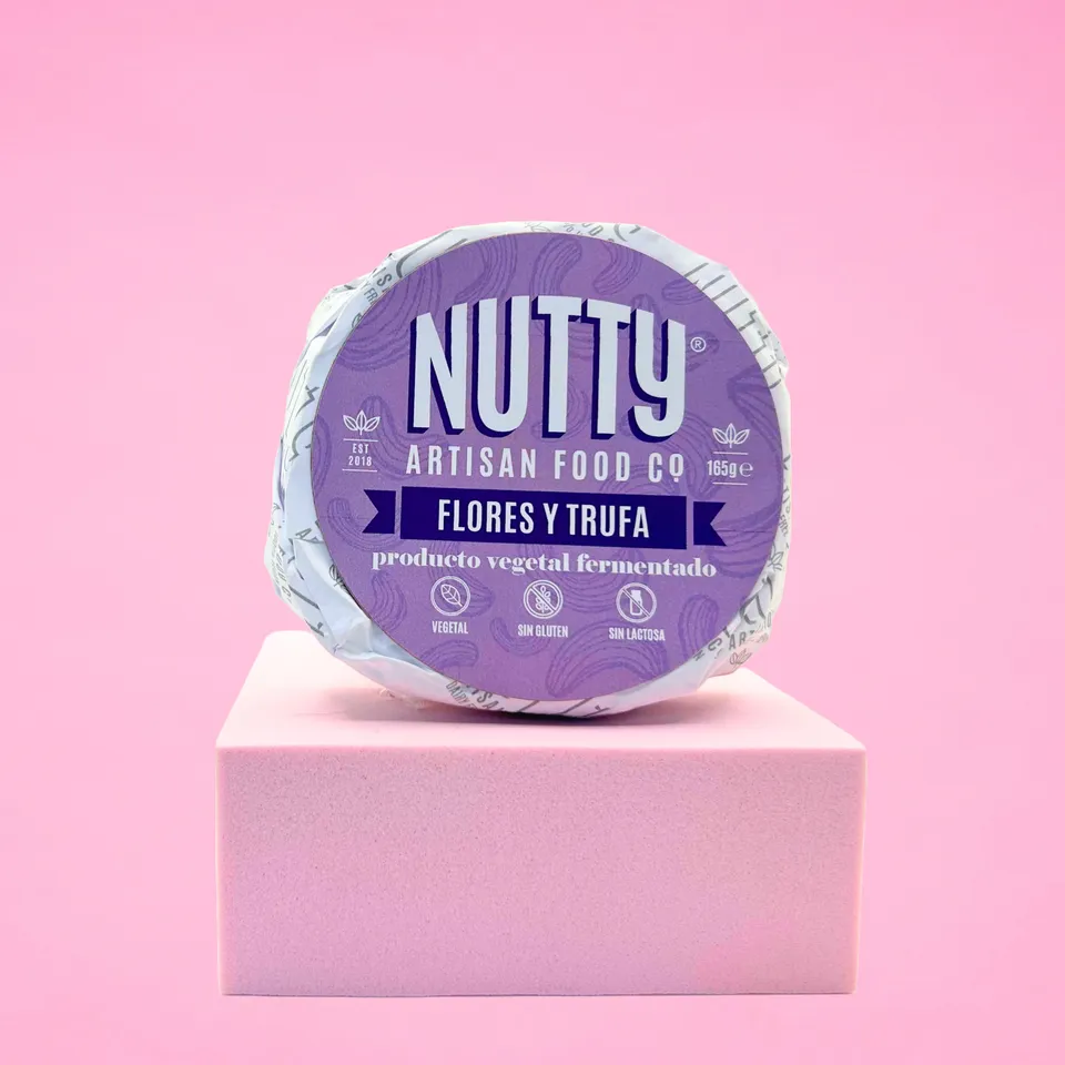 Nutty Los Nutty Flores fromage végétal cajou truffe 165g