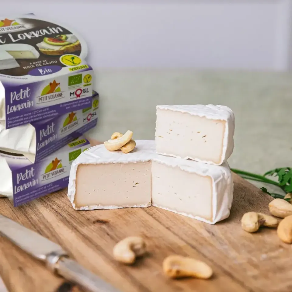 Petit Véganne Nos Affinés Trio Lorrain camembert végétal BIO
