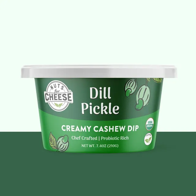 Nuts For Dips Dill Pickle dip cajou cornichon aneth