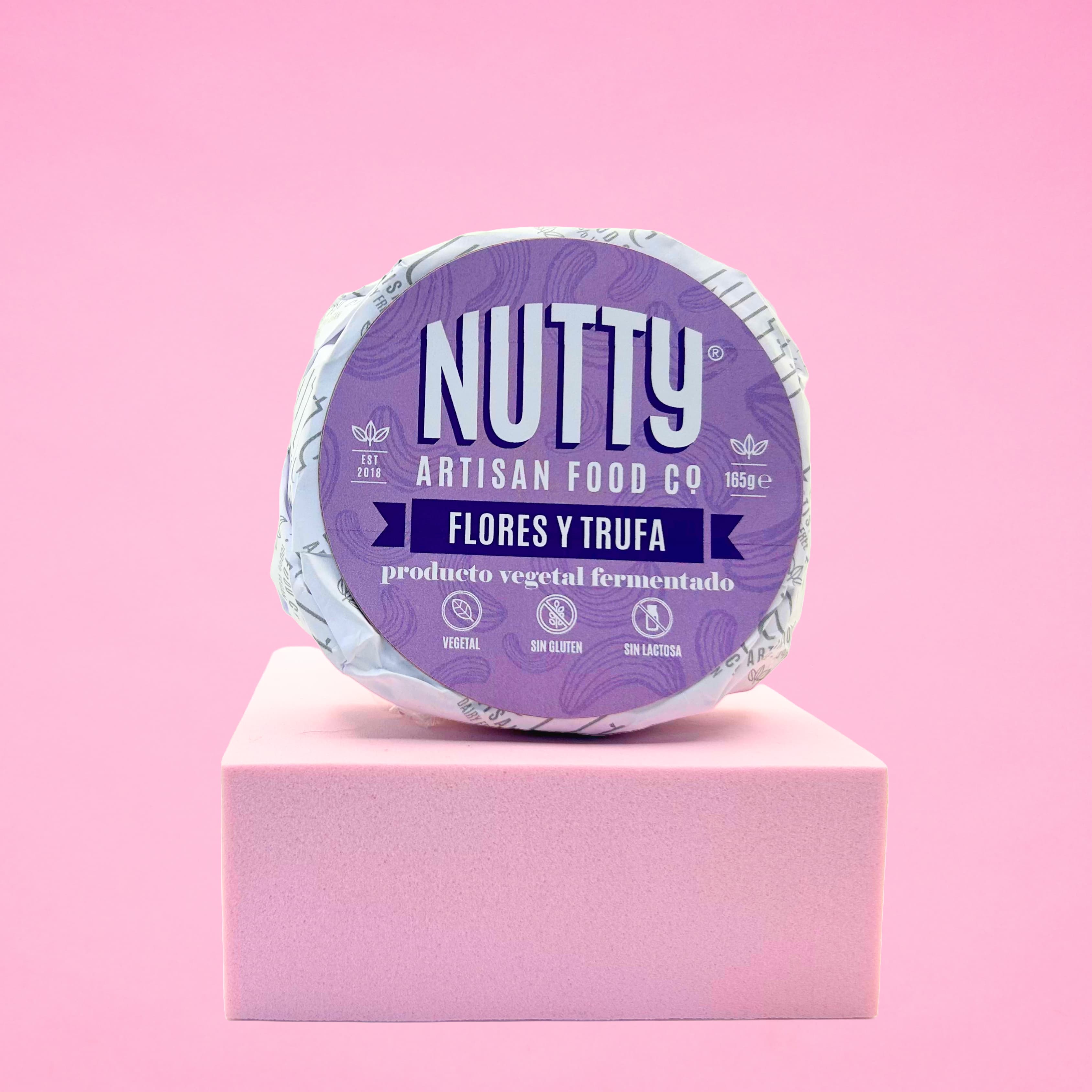 Nutty Los Nutty Flores fromage végétal cajou truffe 165g