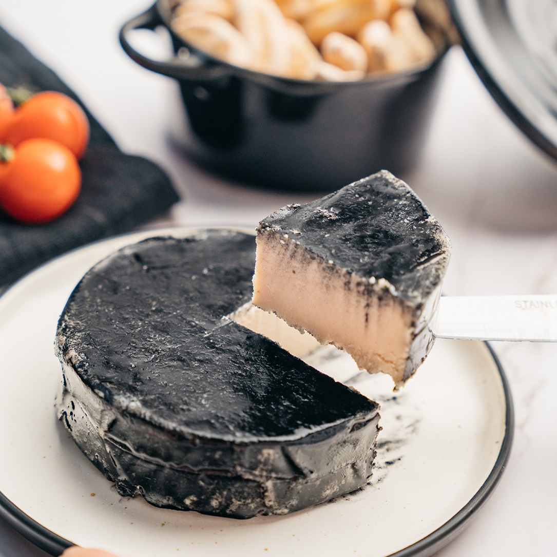 La Carleta Ques’eso veganos Ceniza Cendre fromage végétal 170g cajou