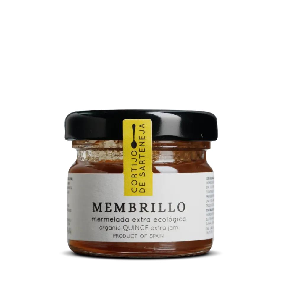Nutty Artisan Food Mermeladas Membrillo confiture coing bio 28g