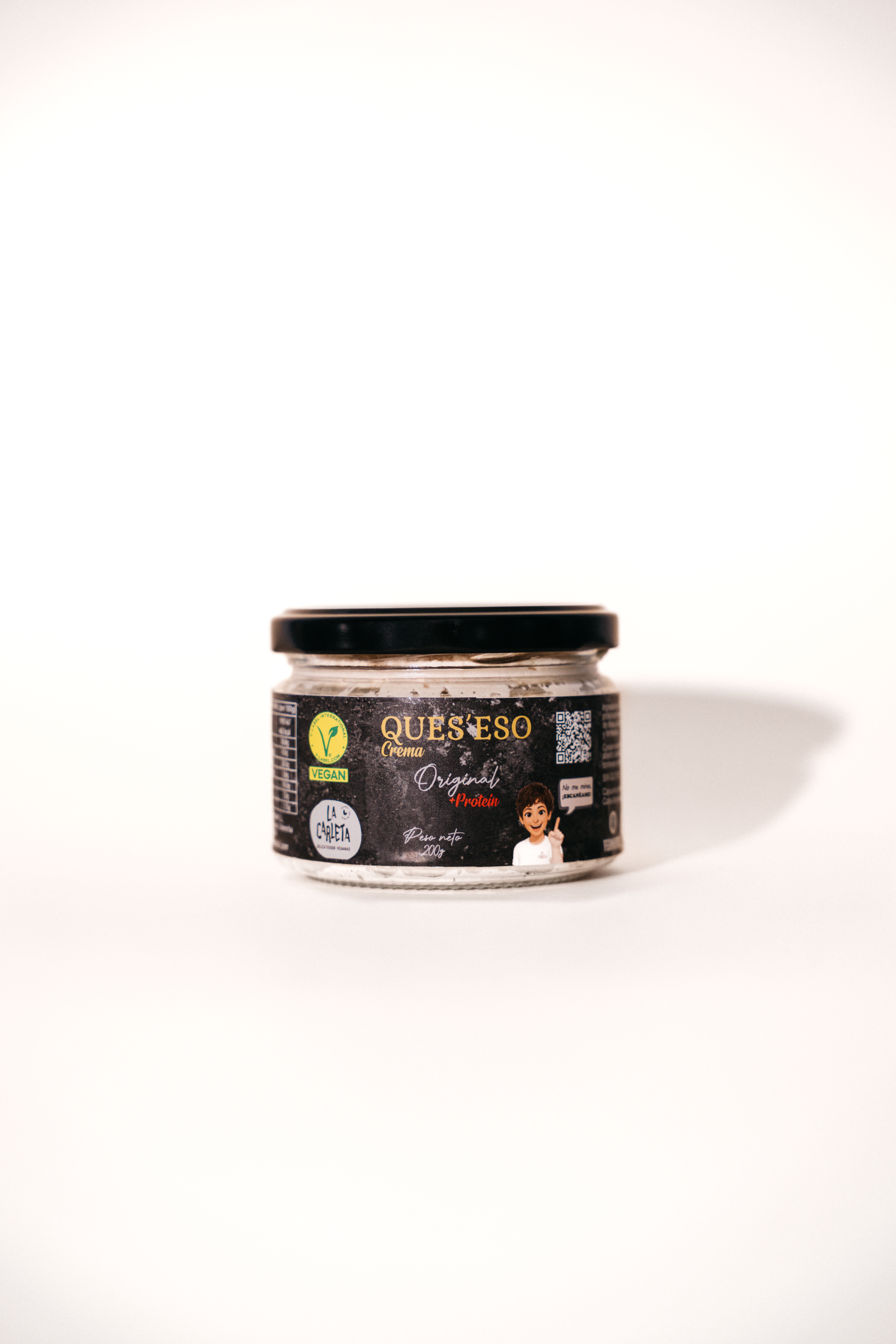 La Carleta Ques'eso Crema Origin fromage à tartiner +protéine 200g