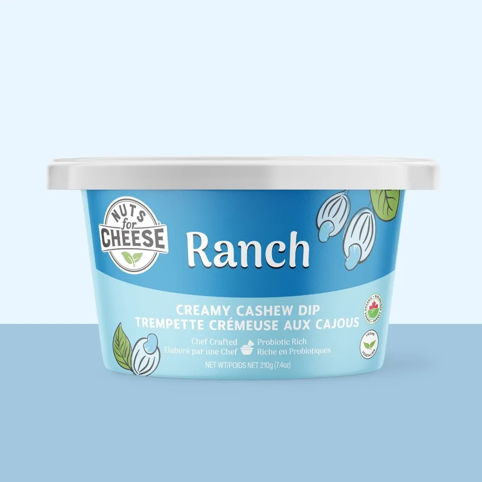 Nuts For Dips Ranch dip cajou herbes ail