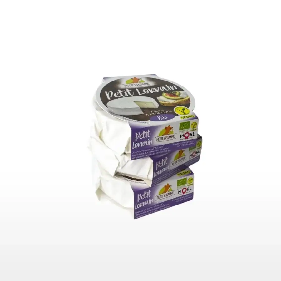 Petit Véganne Nos Affinés Trio Lorrain camembert végétal BIO