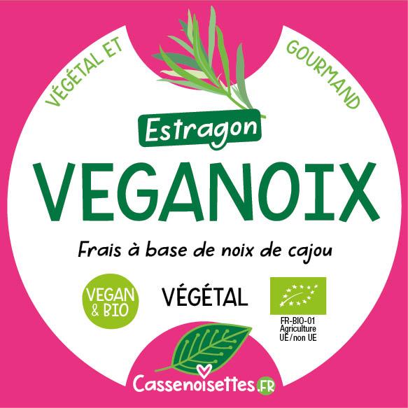 Casse Noisettes Veganoix Estragon bio fromage végétal 125g