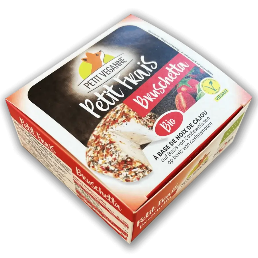 Petit Véganne Nos Petits Frais Bruschetta fromage frais 130g