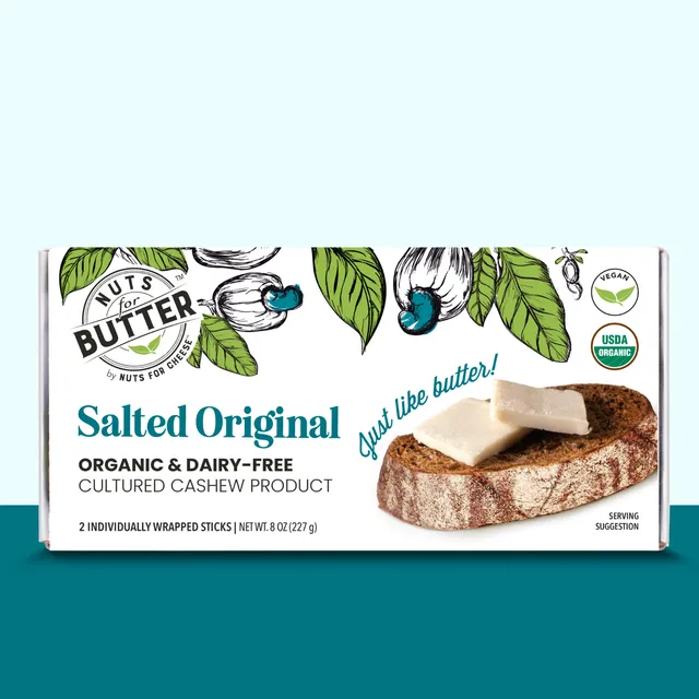 Nuts For Butter Salted Original beurre végétal salé cajou