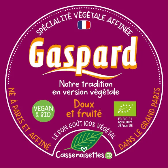 Casse Noisettes Gaspard Bio Affiné Cajou 115 g