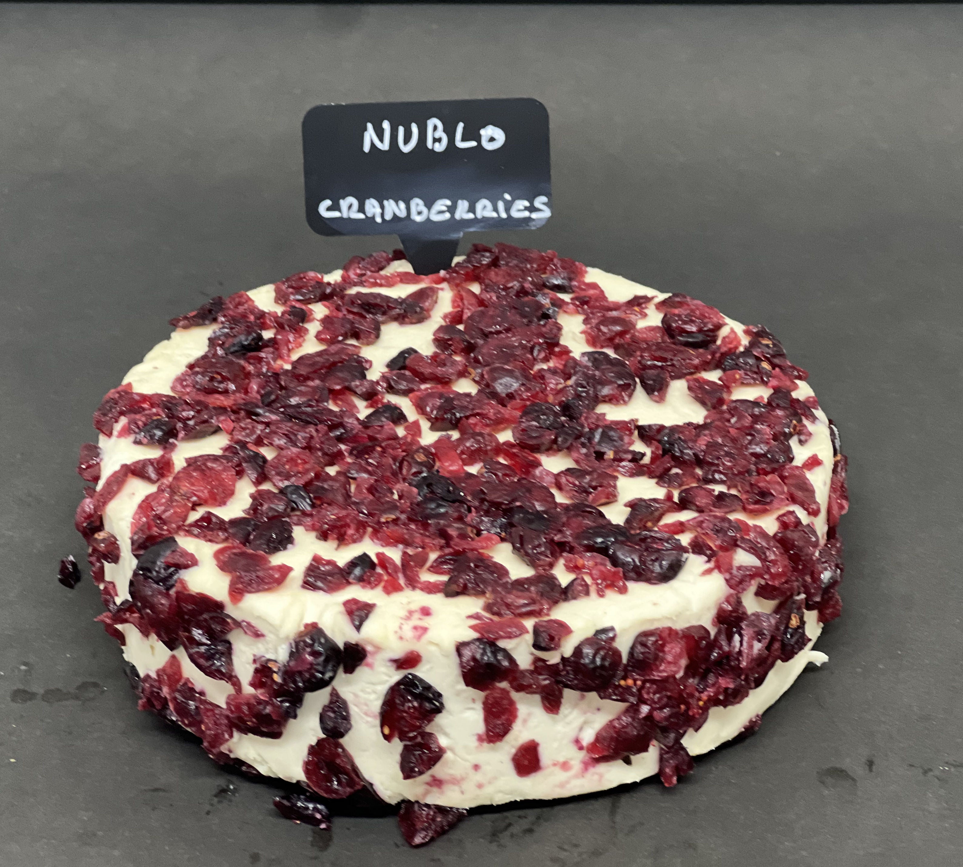 Casse Noisettes Les Nublos Nublo Cranberries fromage vegetal 115g