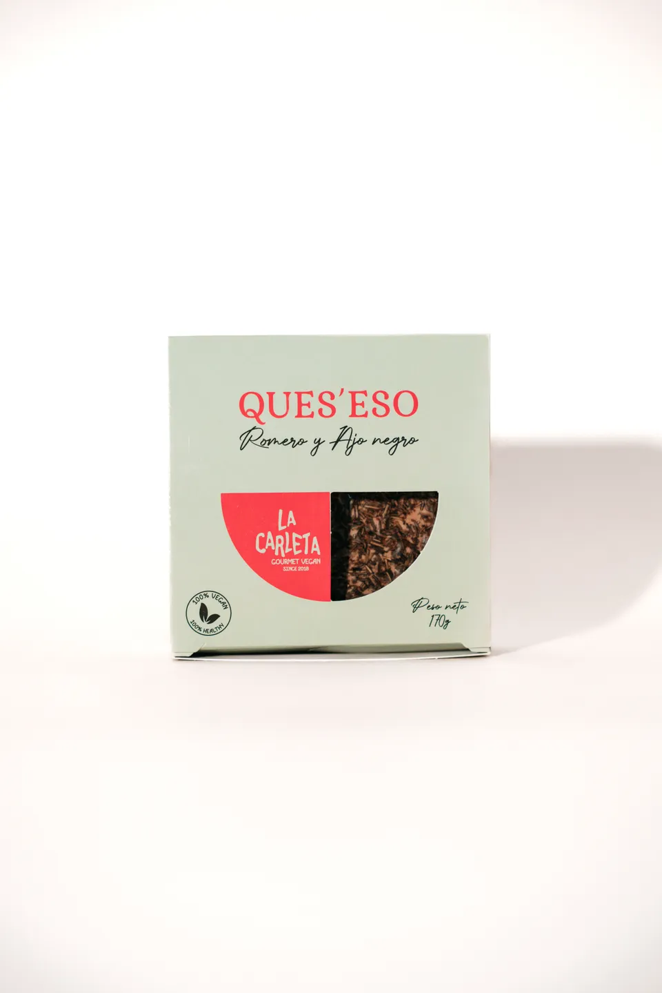 La Carleta Ques'eso Romero fromage vegan romarin 170g sans lactose