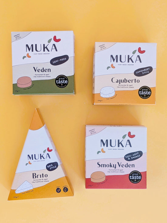 Muka The Classics coffret 3 fromages végétaux cajou 375g