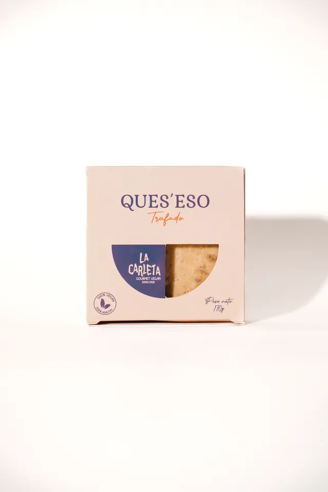 La Carleta Ques’eso Trufado Setas fromage végétal truffe 170g