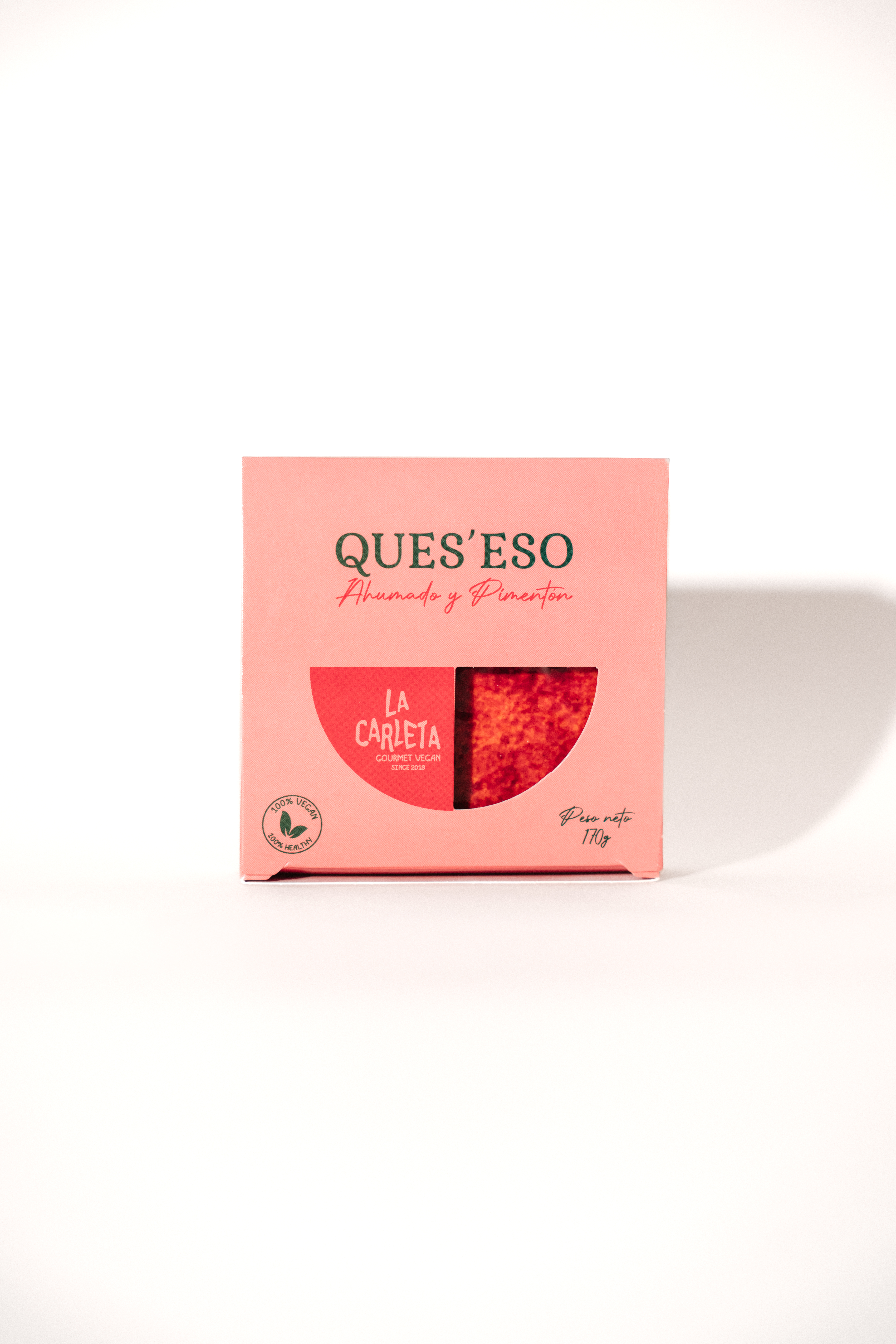 La Carleta Ques’eso Ahumado fromage végétal 170g fumé