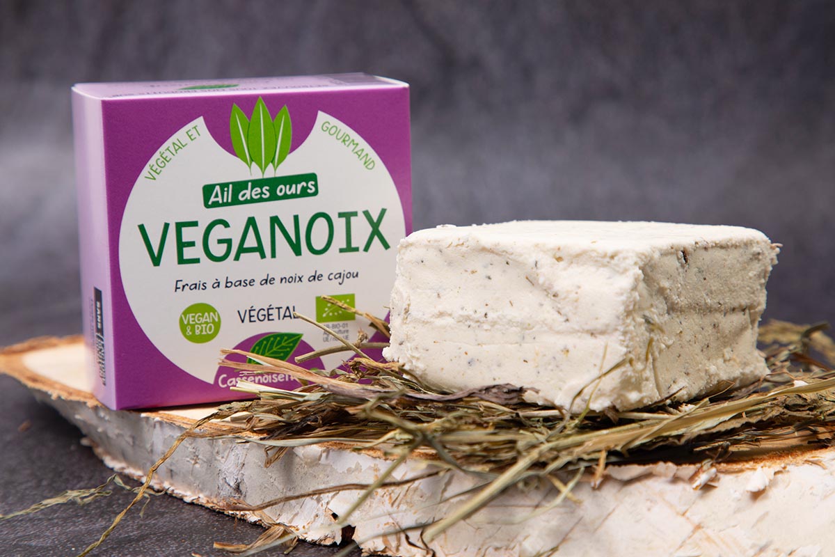 Casse Noisettes Les veganoix Ail des ours fromage végétal 125g frais