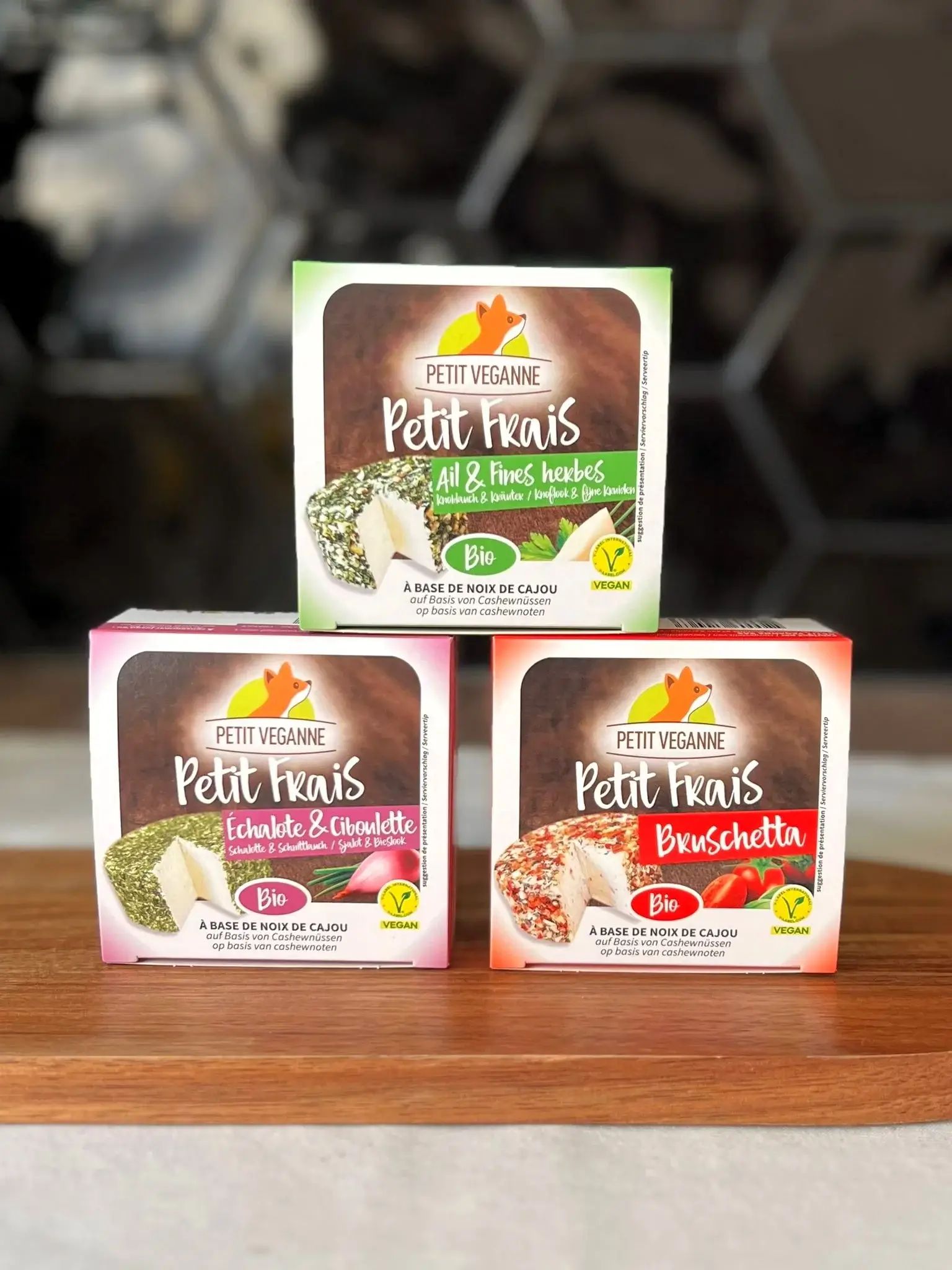 Petit Véganne Nos Petits Frais trio fromage frais 130g bio