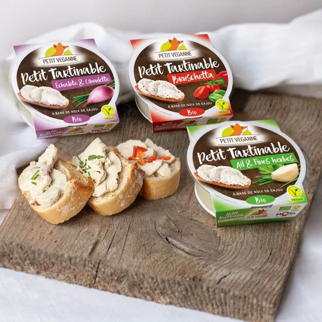 Petit Véganne Nos Petits Tartinables trio 3 tartinable végétal bio