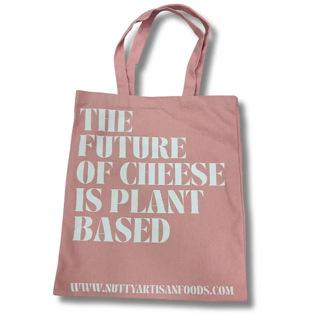 Nutty Artisan Food Maridaje Future of Cheese tote bag tissu