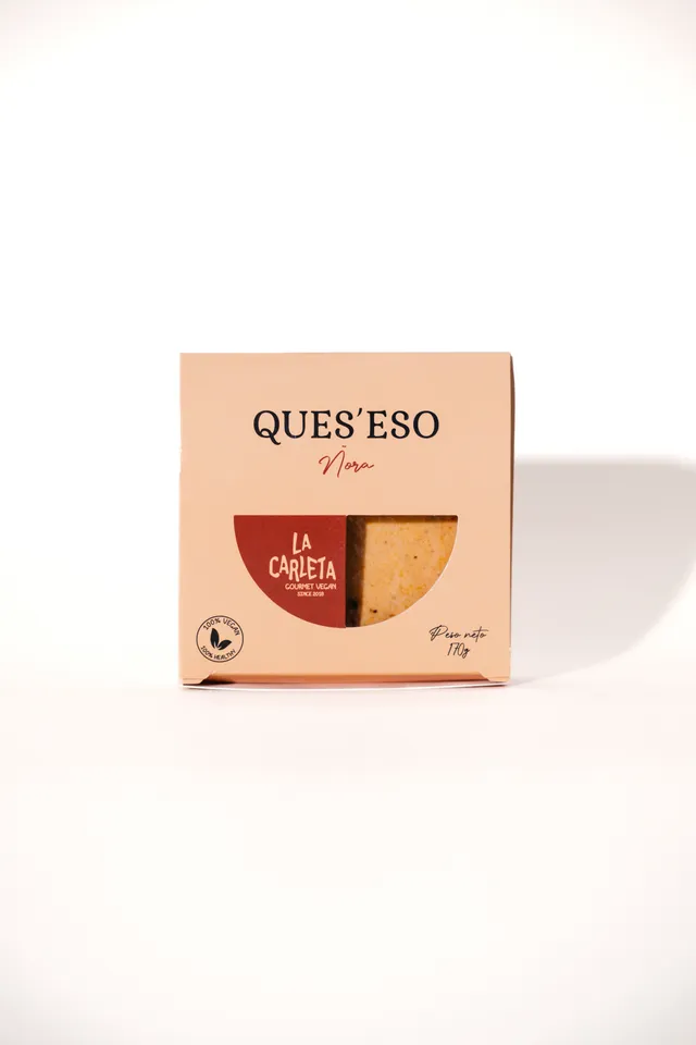 La Carleta Ques’eso Ñora fromage végétal 170g goût poivron