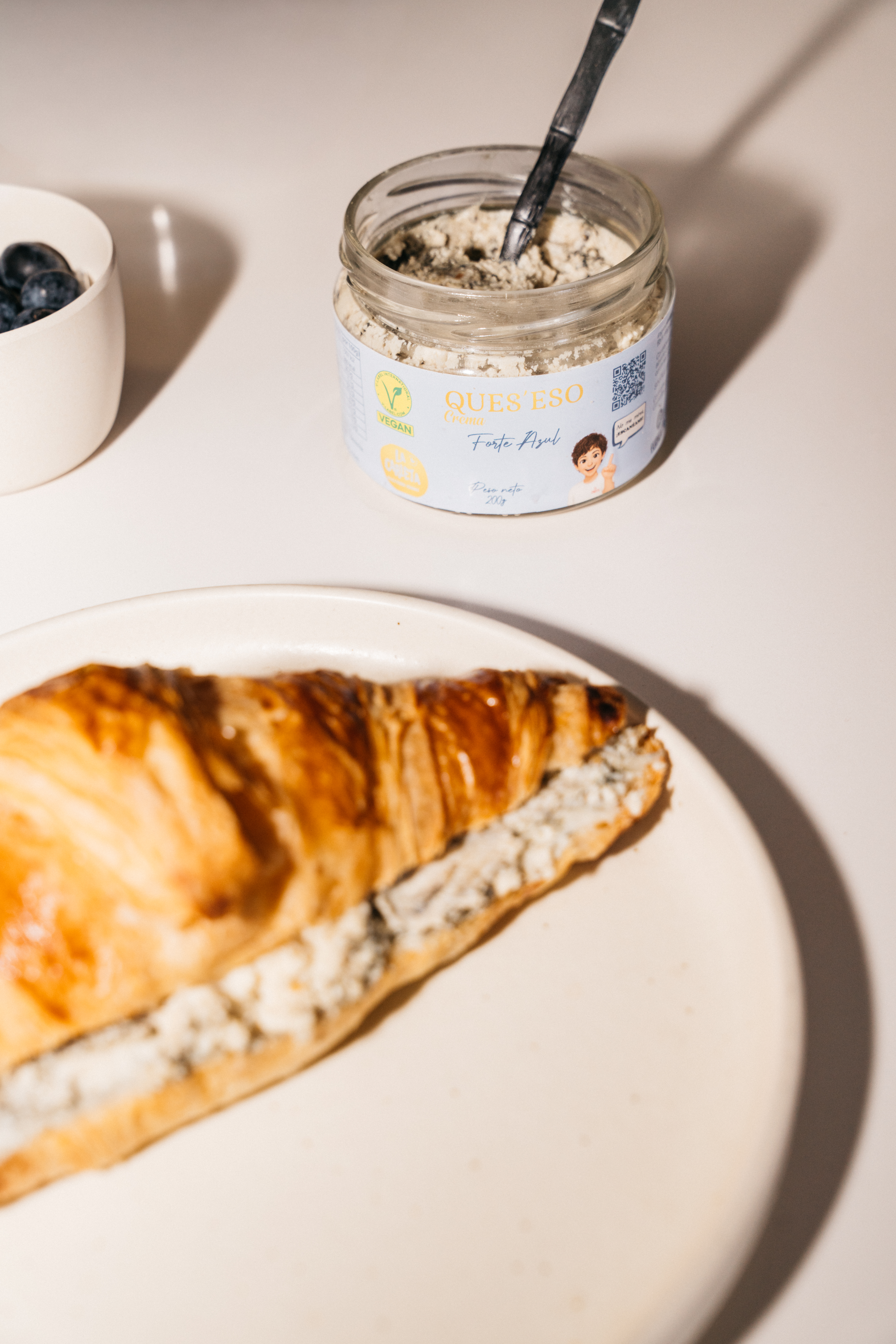 La Carleta Ques’eso Crema Forte Azul fromage végétal bleu 200g
