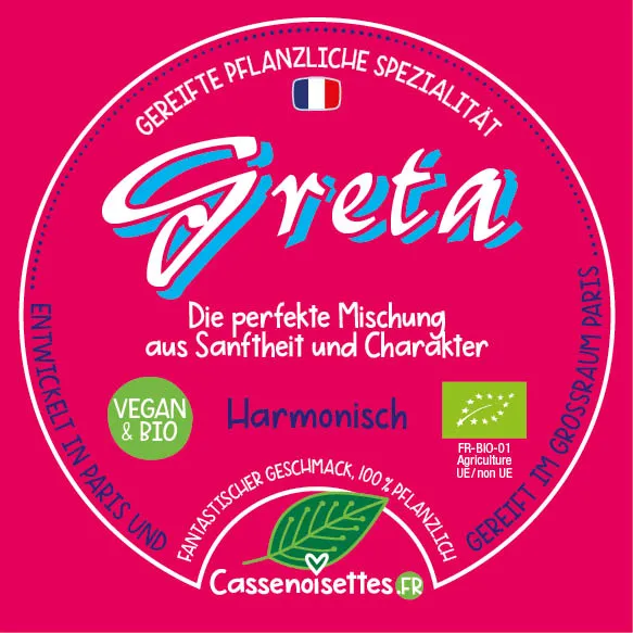 Casse Noisettes Les Affinés Greta Bio fromage végétal cajou 115g
