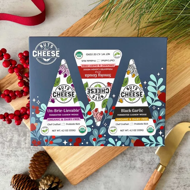 Nuts For Cheese Cheese Trio plateau 3 pâtes fermes cajou