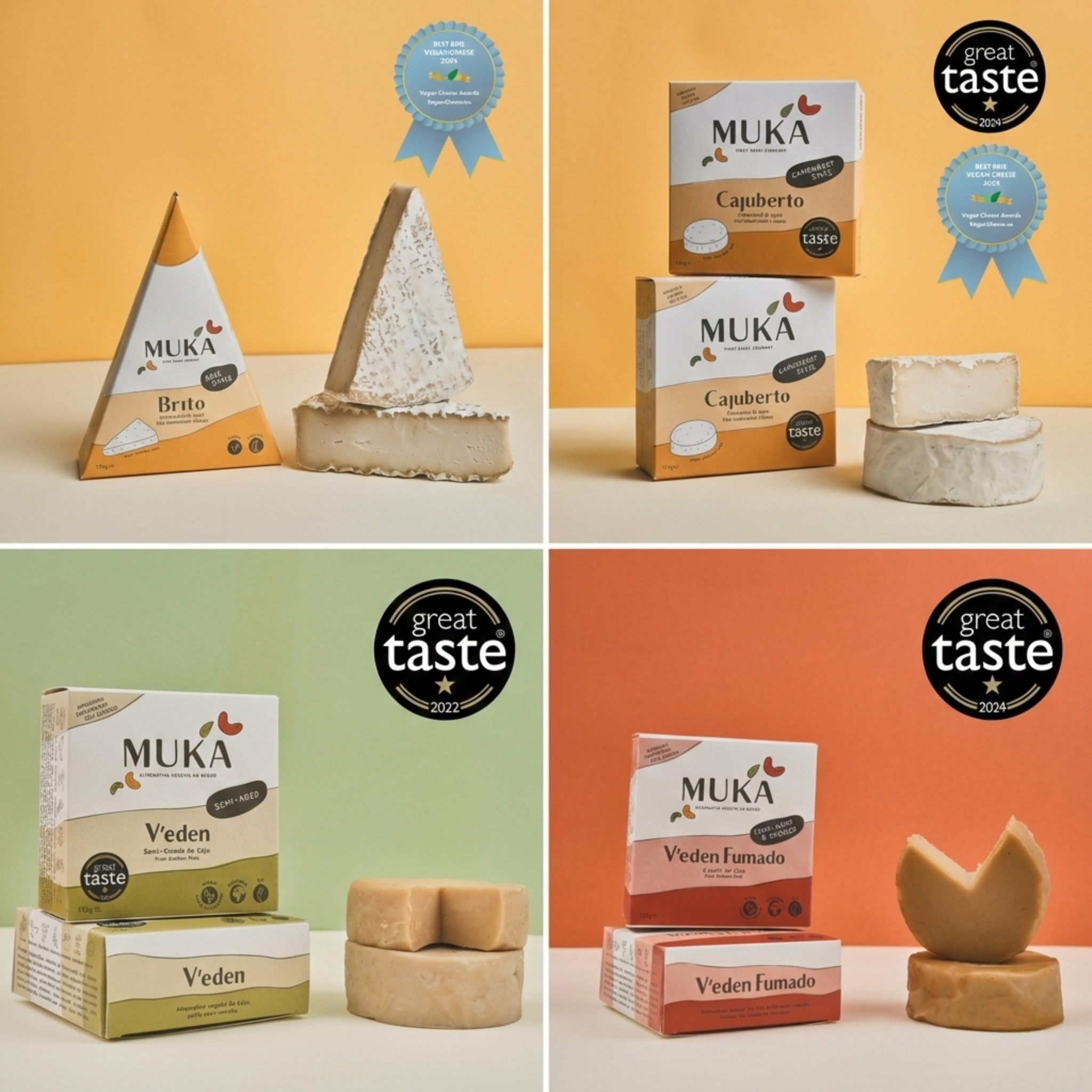 Muka Cabaz Descoberta coffret fromages végétaux 7 pièces