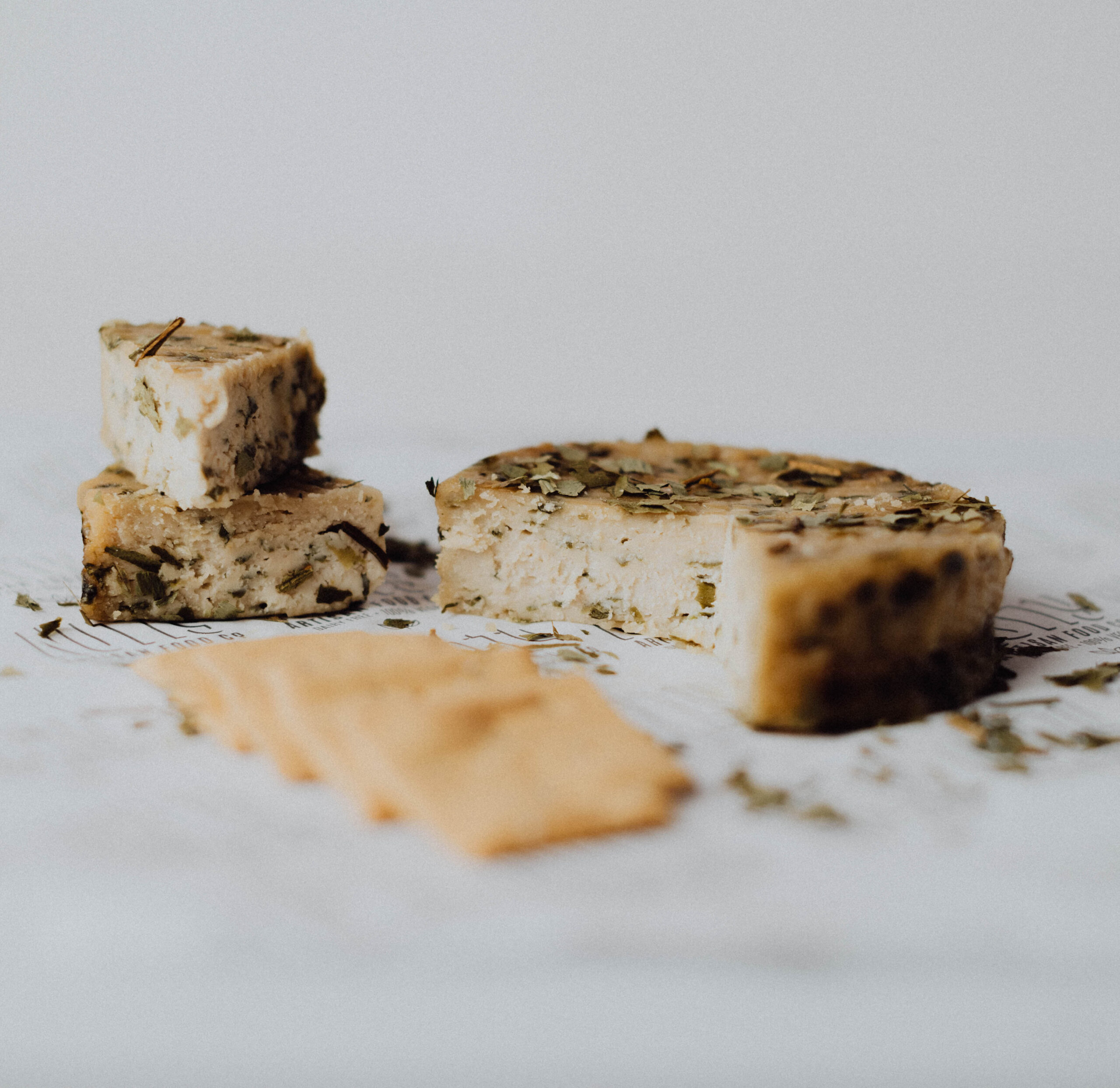 Nutty Artisan Food Los Nutty Ajo Silvestre fromage végétal ail 165g