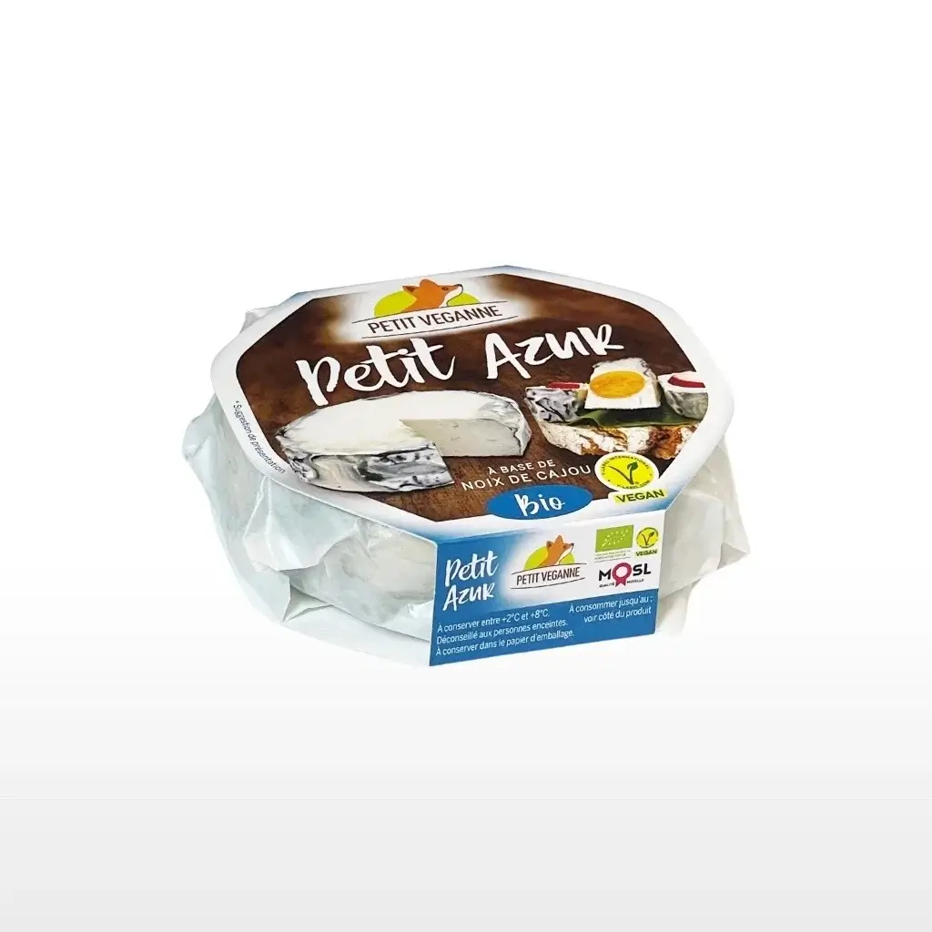 Petit Véganne Petit Azur Bio fromage végétal façon bleu
