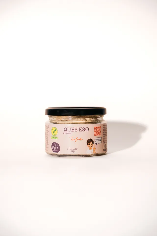 La Carleta Untables veganos Ques’eso Crema Truffe fromage végétal 200g cajou