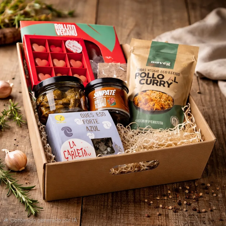 La Carleta Pack Rollito Nuveg coffret vegan apéro sucré-salé
