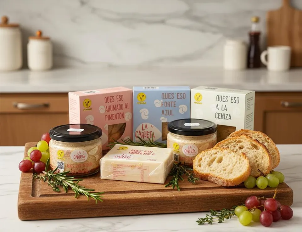 La Carleta Pack Indecisxs assortiment fromage vegan 6 pièces