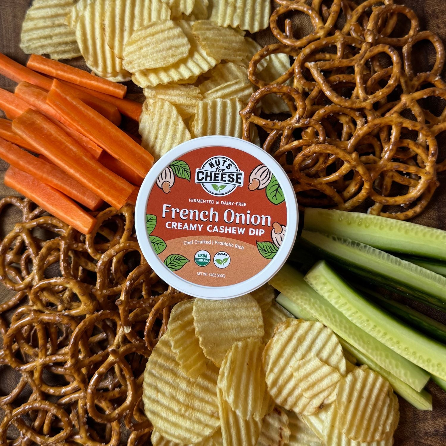 Nuts For Dips Creamy Cashew Dip Collection 4 dips cajou