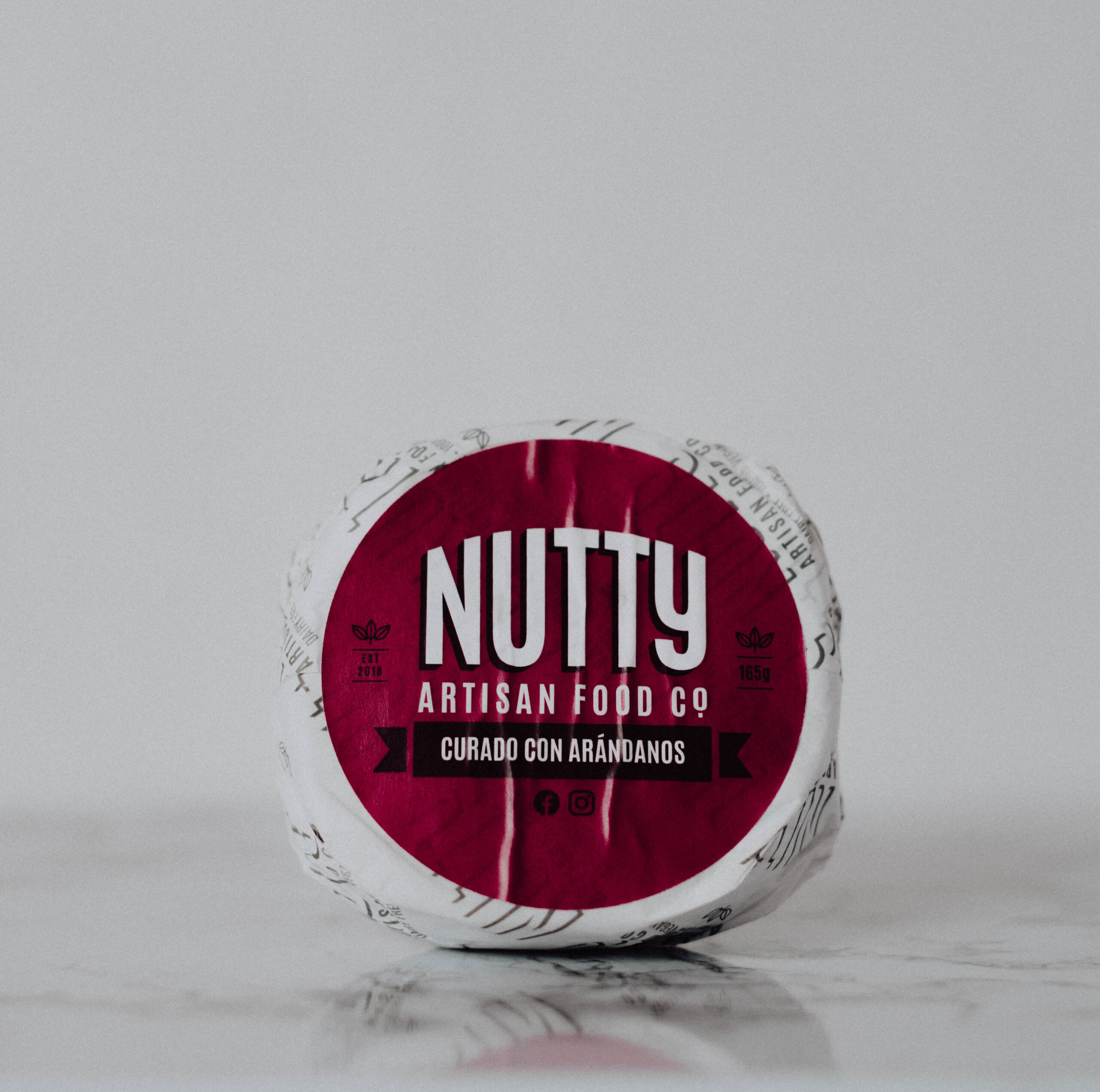 Nutty Artisan Food Los Nutty Arándanos fromage végétal canneberge 165g