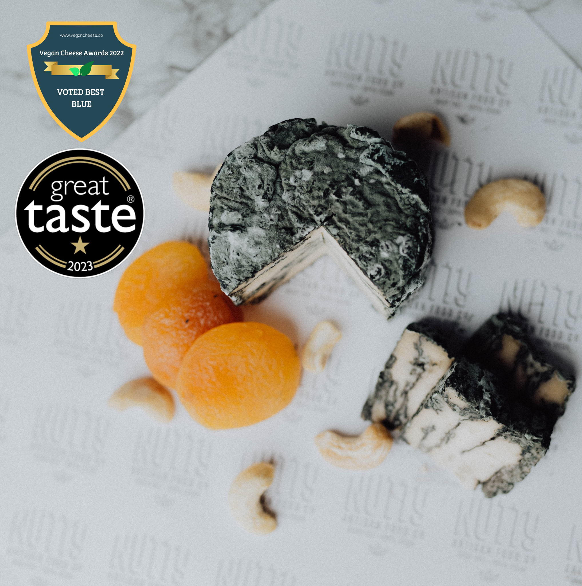 Nutty Artisan Food Los Simply Blue fromage bleu végétal 130g