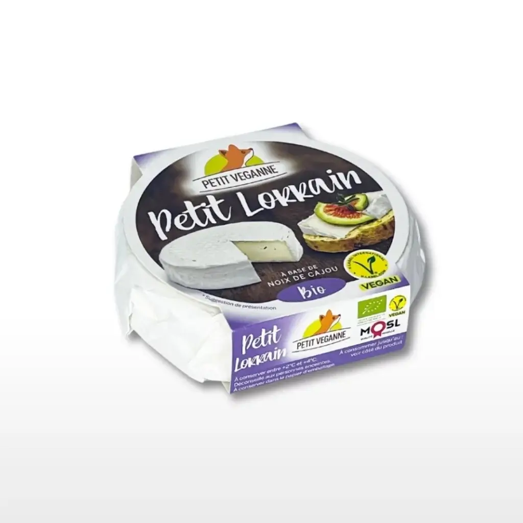Petit Véganne Nos Affinés Petit Lorrain camembert végétal bio