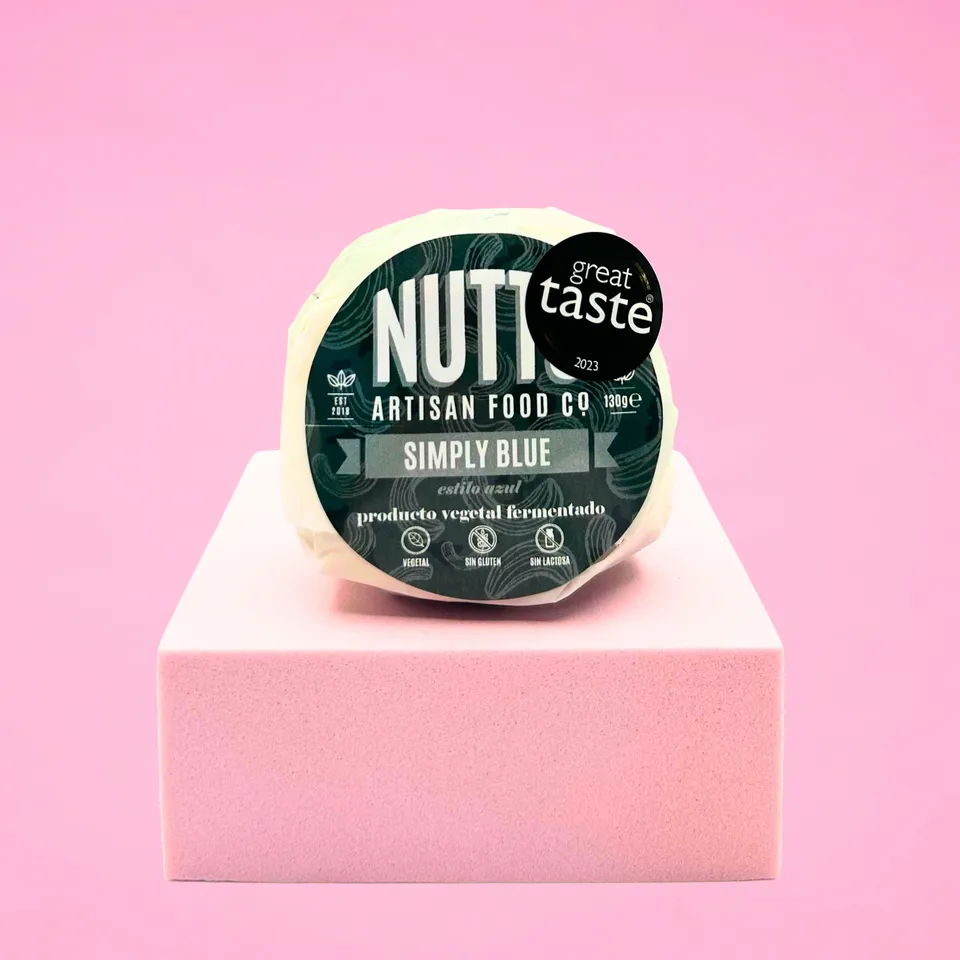Nutty Artisan Food Los Simply Blue fromage bleu végétal 130g