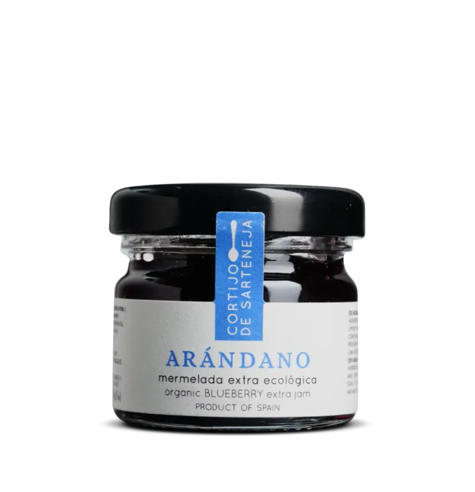 Nutty Artisan Mermeladas Ecológicas Myrtille confiture bio 28g