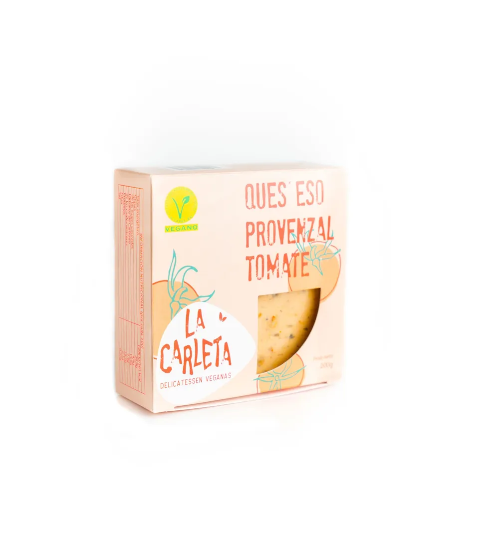 La Carleta Ques’eso Provenzal fromage végétal 170g tomate