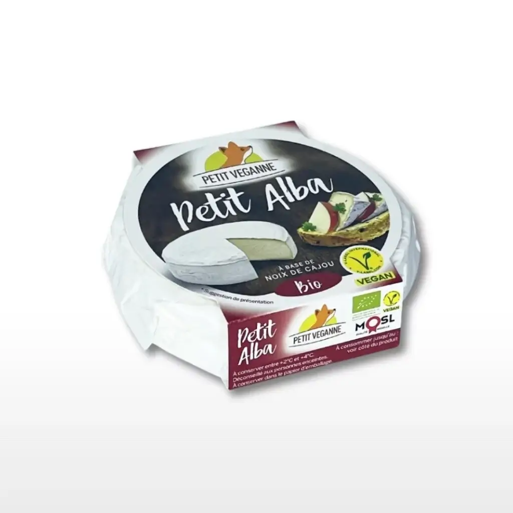 Petit Véganne Petit Alba Bio fromage végétal façon chèvre
